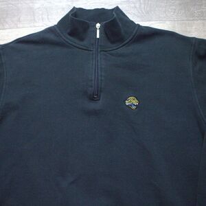 Reebok Vtg Jacksonville Jaguars Sz L 1/4 Zip Retired Logo Sweatshirt